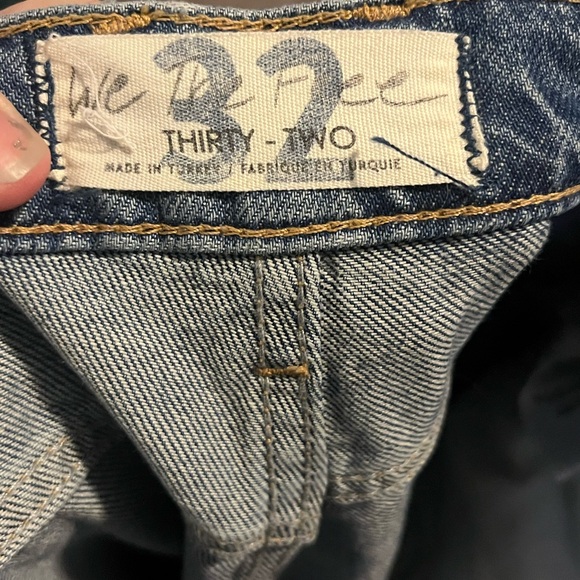 Free People patchwork jeans NWOT never worn - Picture 3 of 6